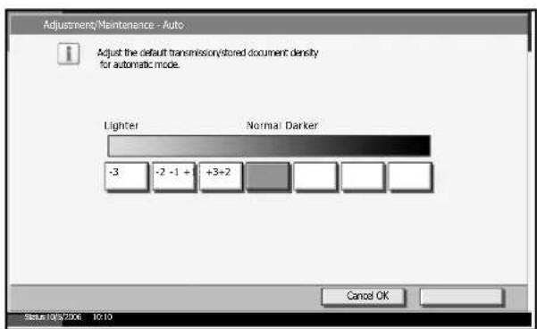 Triumph-Adler DC 2230 - Send/Box Density Adjust - 1