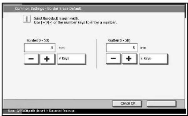 Triumph-Adler DC 2230 - Border Erase Default - 1