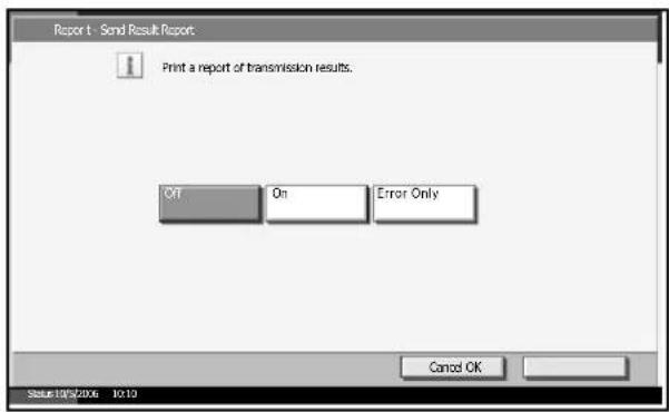 Triumph-Adler DC 2230 - Transmission Result Reports - 1