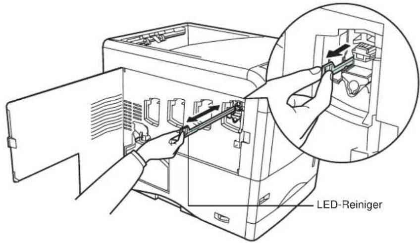 Triumph-Adler CLP 4524 MFP - LED-Zeile reinigen - 1
