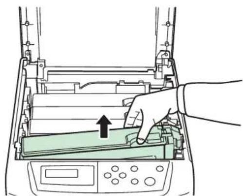 Triumph-Adler CLP 4524 MFP - Toner behälter austauschen - 3