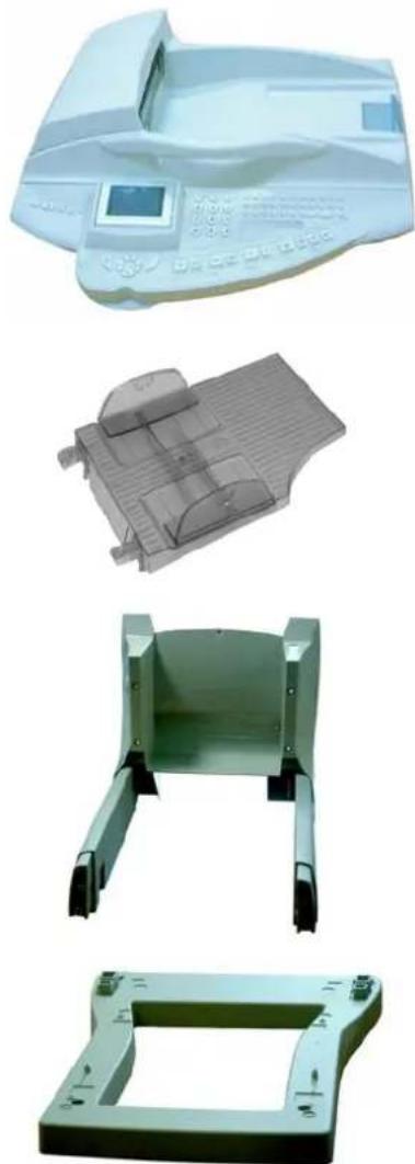 Triumph-Adler CLP 4524 MFP - AUSPACKEN DES SCANNERS UND DES VERBINDUNGSTEILS - 1