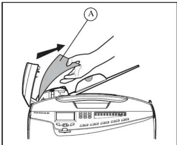 Triumph-Adler CLP 4524 MFP - Papierstau im Dokumenteneinzug - 2