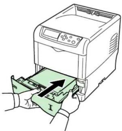 Triumph-Adler CLP 4520 - Papier in die Kassette einlegen - 11