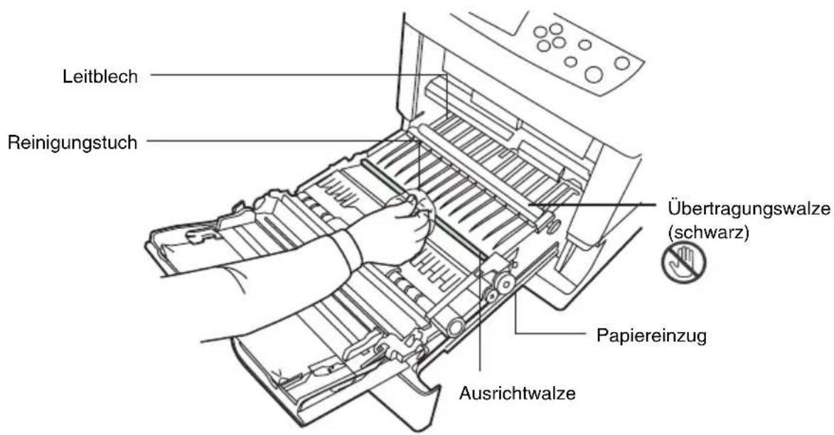 Triumph-Adler CLP 4516 - Papiereinzug reinigen - 2