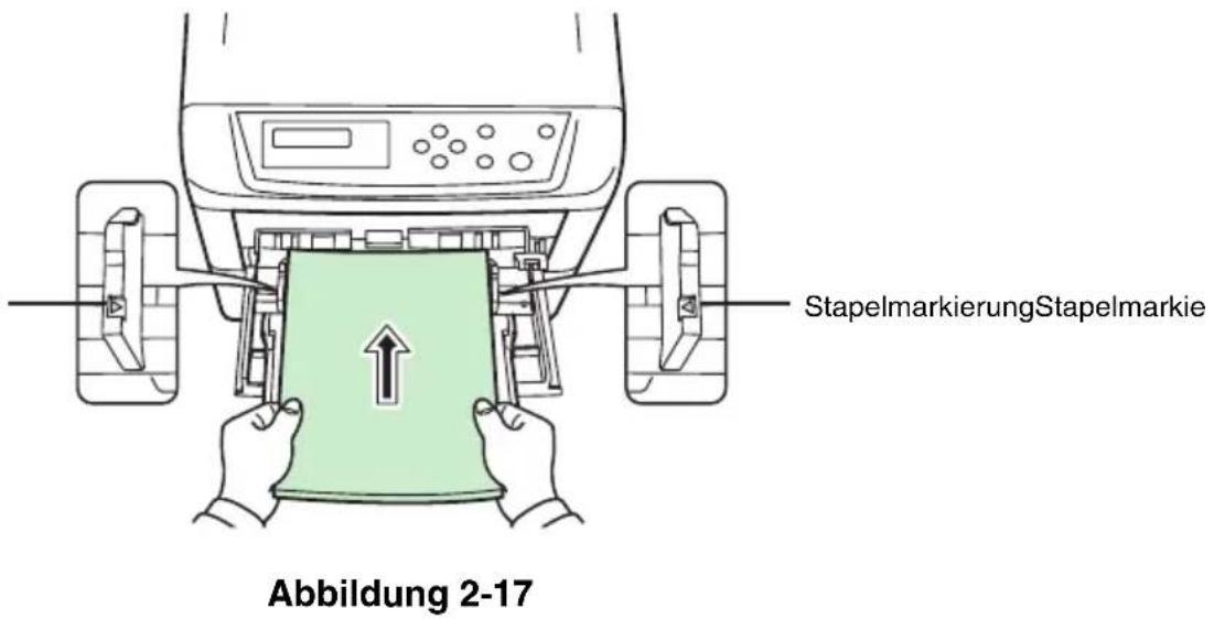 Triumph-Adler CLP 4516 - Papier in die Universalzufuhr einlegen - 4