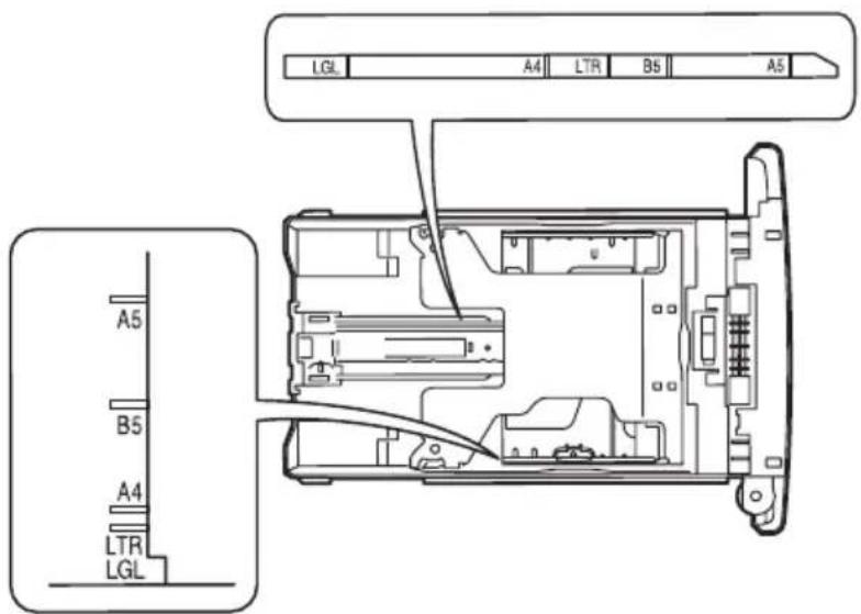 Triumph-Adler CLP 4516 - Papier in die Kassette einlegen - 3