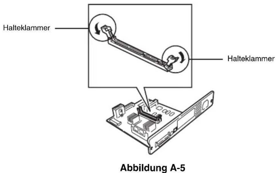 Triumph-Adler CLP 4516 - DIMM-Module einbauen - 3