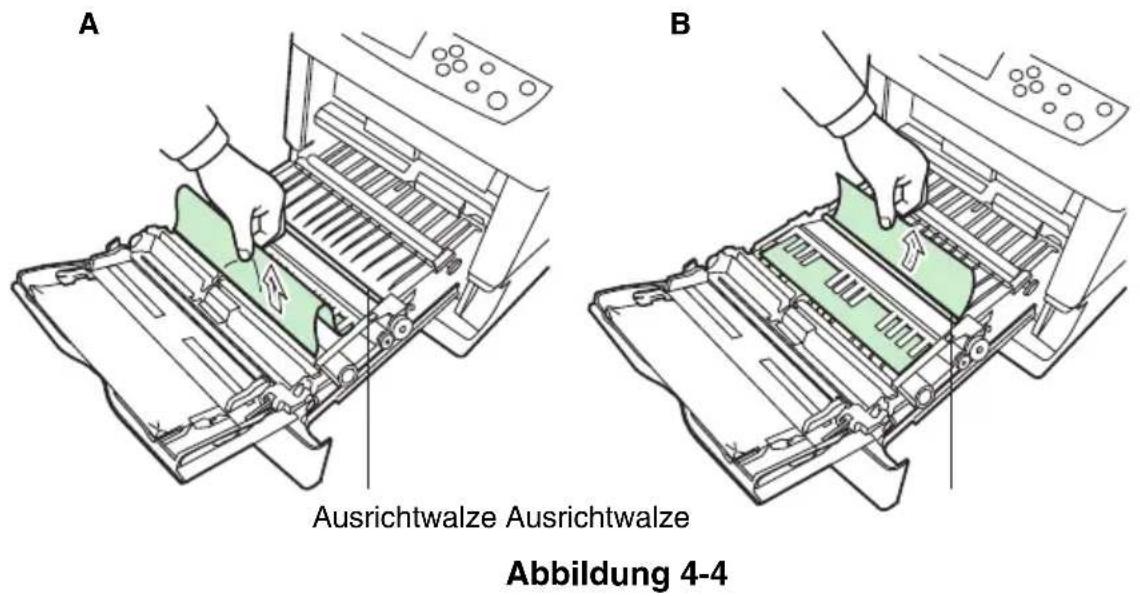 Triumph-Adler CLP 4516 - Papierstau am Papiereinzug - 2