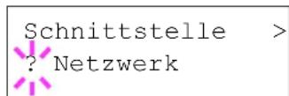 Triumph-Adler CLP 4316 - Parameter der Netzwerkschnittstelle ändern - 2