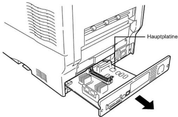 Triumph-Adler CLP 4316 - Speichermodule installieren - 2