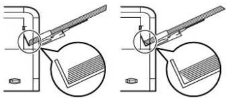 Triumph-Adler CLP 4316 - Papier in die Universalzufuhr einlegen - 12