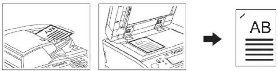 TOSHIBA E-Studio 720 - Heftsortierung - 1