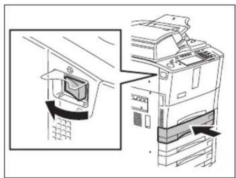 TOSHIBA E-Studio 720 - Entfernen Sie das gestaute Papier. - 2