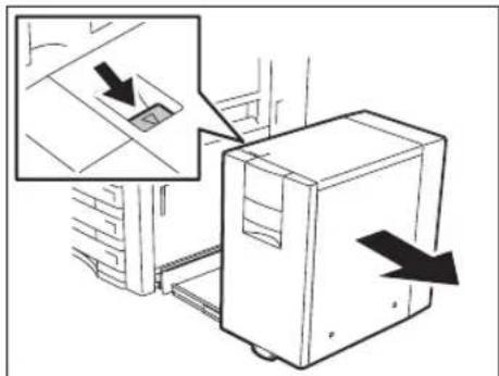 TOSHIBA E-Studio 720 - Finisher trennen/installieren und bewegen - 3