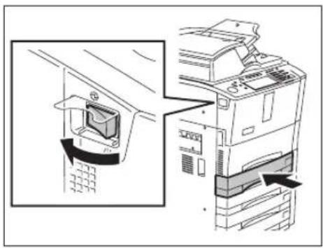 TOSHIBA E-Studio 720 - Entfernen Sie das Papier aus dem Einzel-blatteinzug. - 5