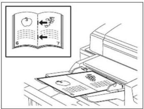 TOSHIBA E-Studio 720 - Legen Sie Papier auf die Inserter-Einheit. - 2