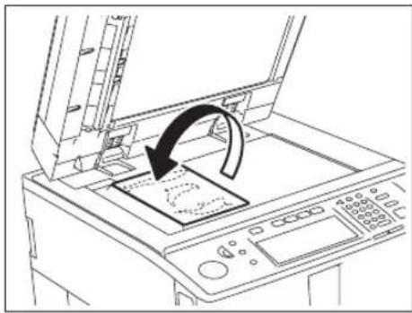 TOSHIBA E-Studio 720 - Legen Sie das bzw. die Originale auf. - 1