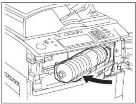 TOSHIBA E-Studio 720 - Bringen Sie den Kartuschenhalter in seine Ausgangsposition zurück. - 1