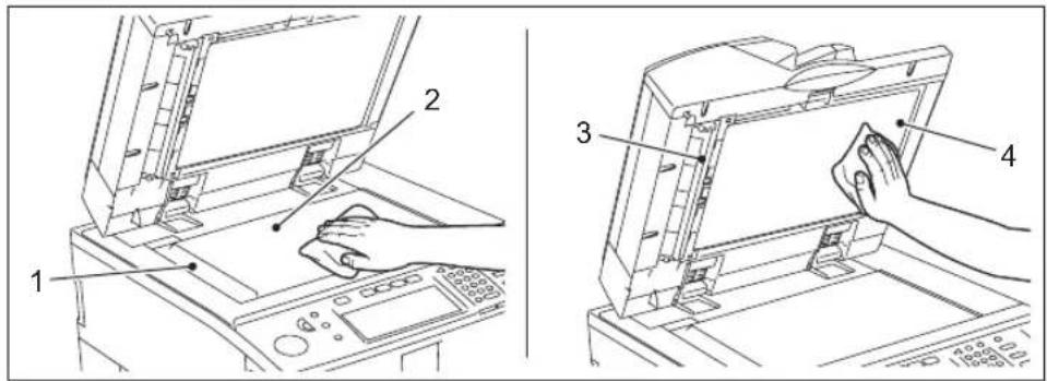 TOSHIBA E-Studio 720 - Tägliche Kontrolle - 1