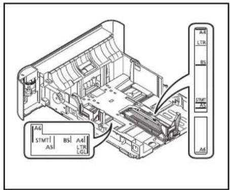 Triumph-Adler P-6031DN - Papier in die Kassette einlegen - 10