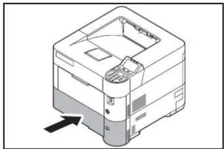 Triumph-Adler P-6031DN - Papier in die Kassette einlegen - 16