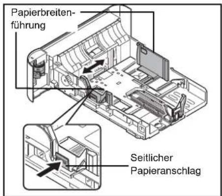 Triumph-Adler P-6031DN - Papier in die Kassette einlegen - 5