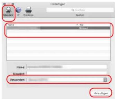 Triumph-Adler P-6031DN - Installation des Druckertreibers unter Macintosh - 8