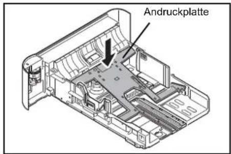 Triumph-Adler P-6031DN - Papier in die Kassette einlegen - 4