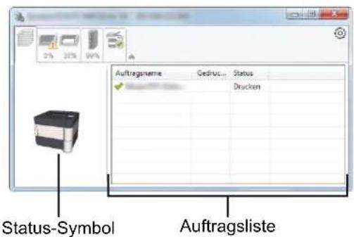 Triumph-Adler P-6031DN - Druckfortschrittanzeige - 1