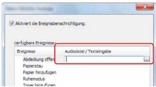 Triumph-Adler P-6031DN - Status Monitor Benachrichtigungseinstellungen - 2
