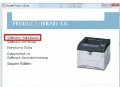 Triumph-Adler LP 4245 - Installation auf einem Windows PC - 6
