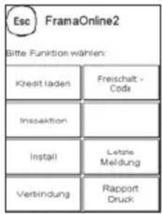 Frama Matrix F22 - Installation Frama Online 2 - 9