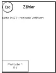 Frama Matrix F22 - Zählerstände der aktuellen Kostenstelle löschen - 1