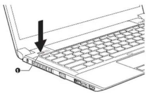 TOSHIBA Satellite Pro R830 - Einschalten des Computers - 4