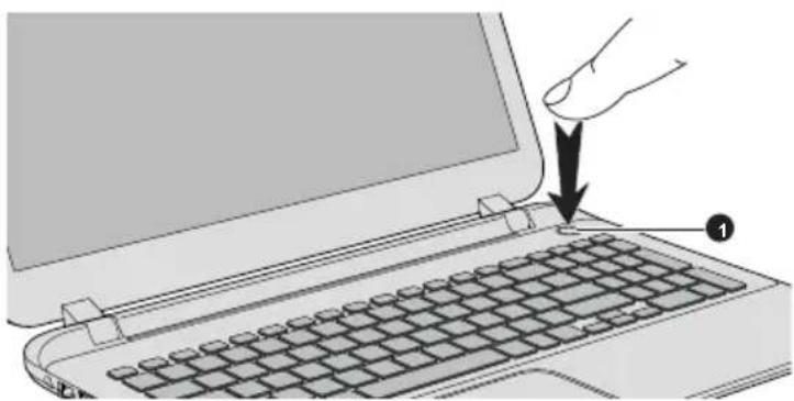 TOSHIBA Satellite Pro L50D-B - Öffnen des Bildschirms - 6