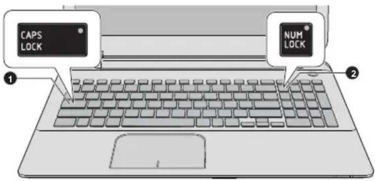 TOSHIBA Satellite Pro L50D-B - Tastaturanzeigen - 1