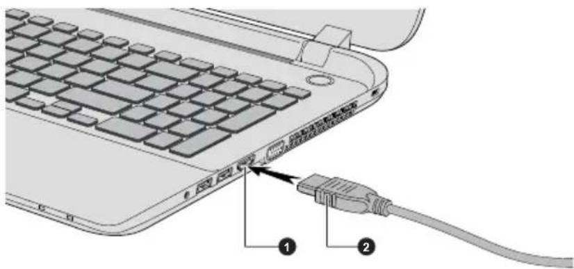 TOSHIBA Satellite Pro L50Dt-B - Der HDMI-Ausgang - 2