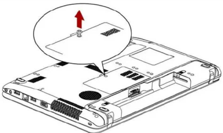 TOSHIBA Satellite Pro C650D - Installieren von Speichermodulen - 3