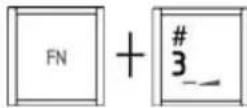 TOSHIBA Satellite Pro C650D - Hotkeys - 15