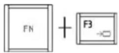 TOSHIBA Satellite Pro C650D - Hotkeys - 4