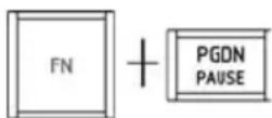 TOSHIBA Satellite Pro C650D - Hotkeys - 20