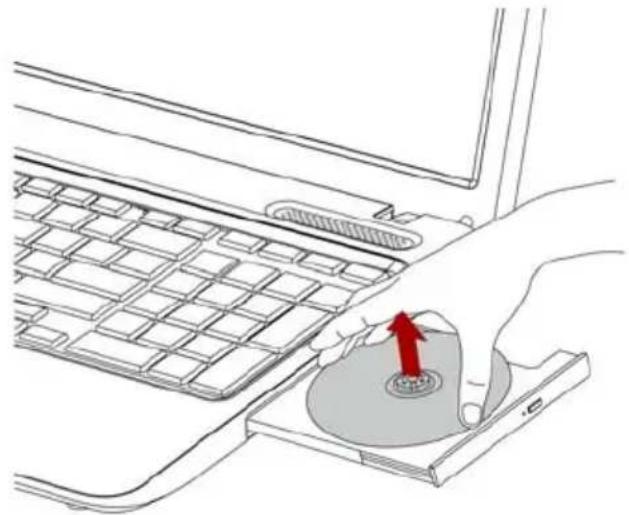 TOSHIBA Satellite Pro C650D - Discs entnehmen - 3
