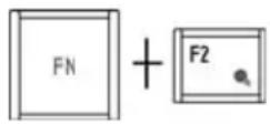 TOSHIBA Satellite Pro C650D - Hotkeys - 3