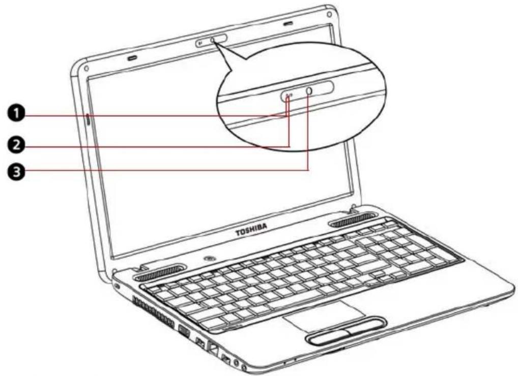 TOSHIBA Satellite Pro C650D - Verwenden der Webcam - 2