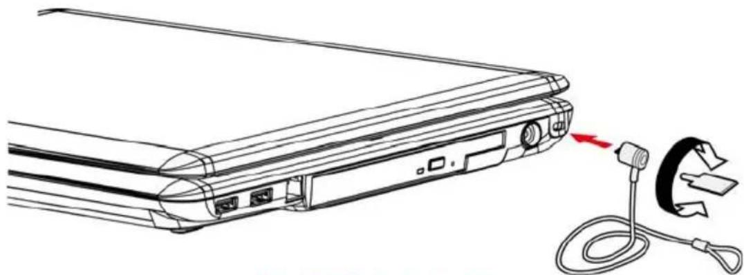 TOSHIBA Satellite Pro A300D - Sicherheitsschloss - 1