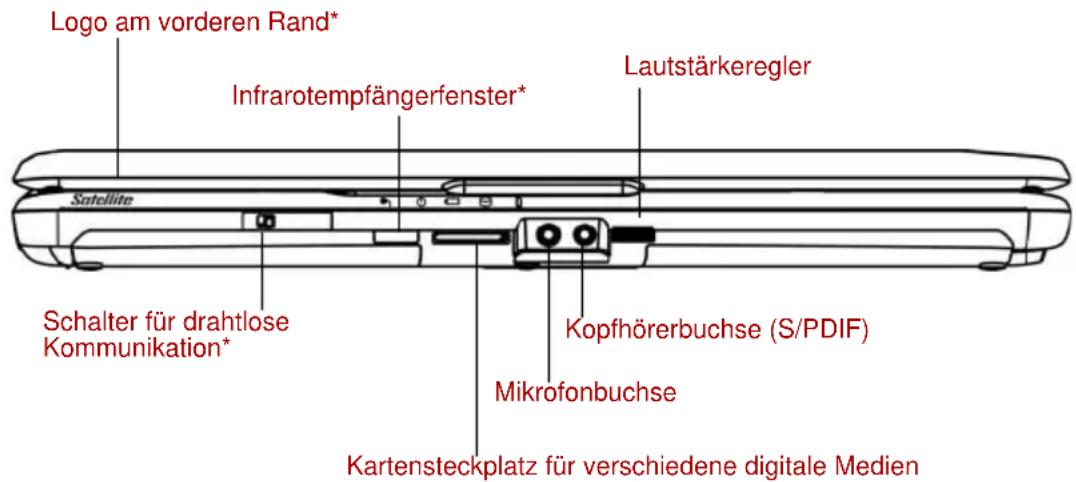 TOSHIBA Satellite Pro A300D - Vorderseite mit geschlossenem Bildschirm - 1