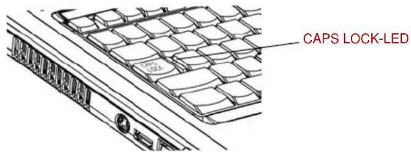 TOSHIBA Satellite Pro A300D - Tastatur-LEDs - 1