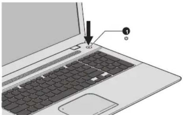TOSHIBA Satellite L70D - Öffnen des Bildschirms - 6