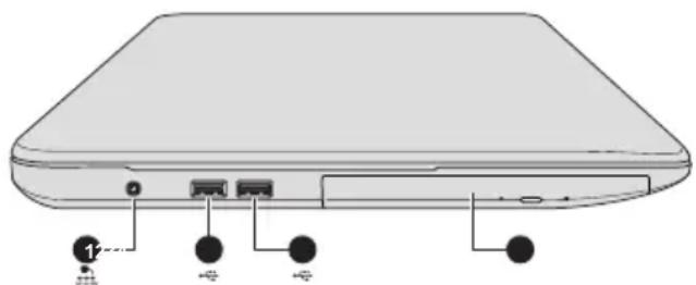 TOSHIBA Satellite L70D - Linke Seite - 1